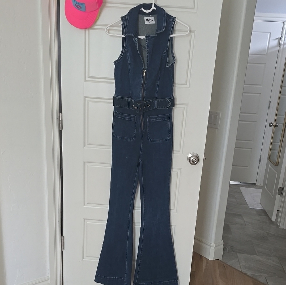 Show Me Your MuMu Denim Jumpsuit